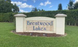 Brentwood Lakes Lake Worth FL